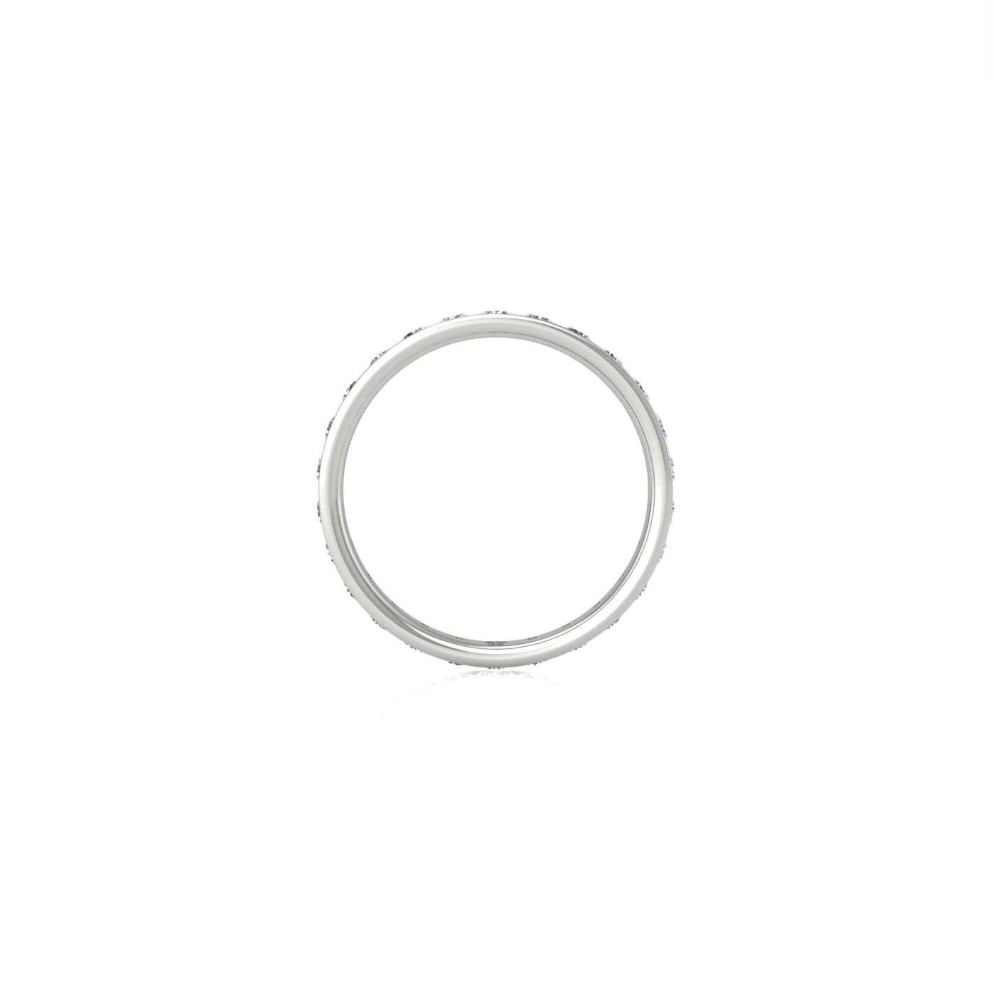 platinum 950 diamond channel set full eternity ring