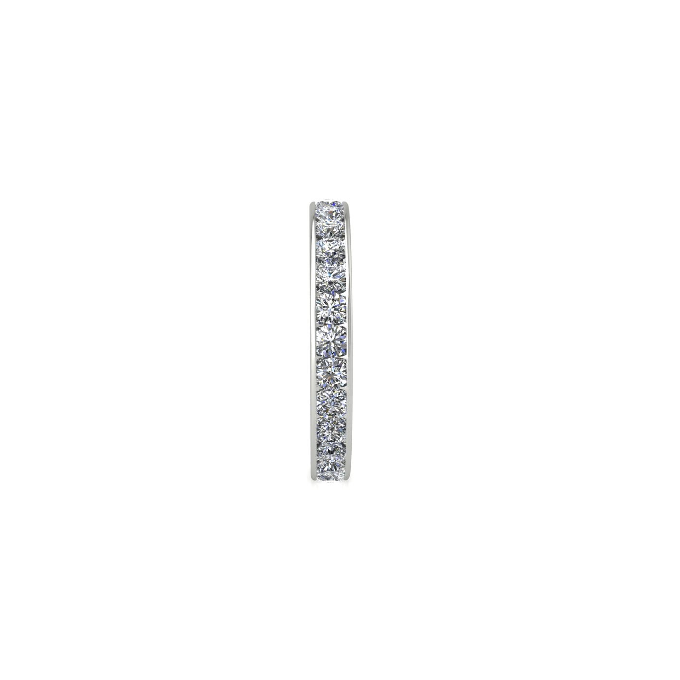 platinum 950 diamond channel set full eternity ring