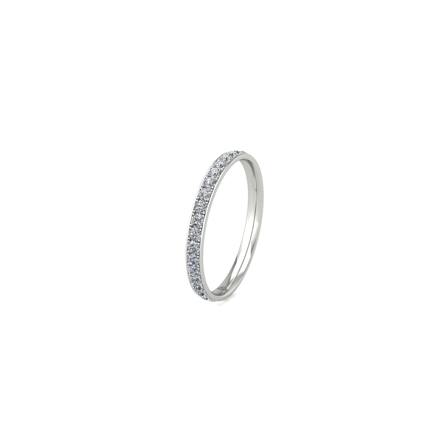 platinum 950 diamond channel set full eternity