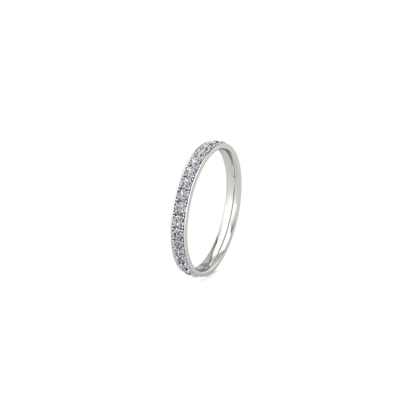 platinum 950 diamond channel set full eternity