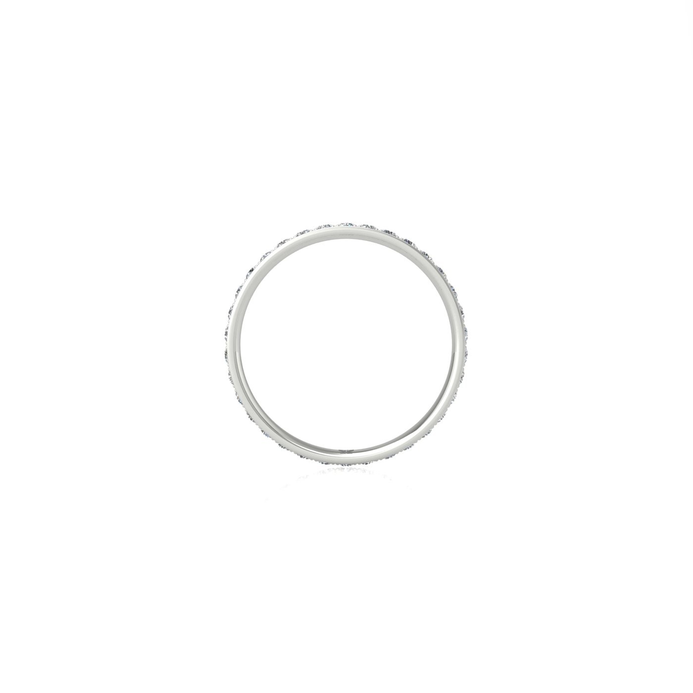 platinum 950 diamond channel set full eternity