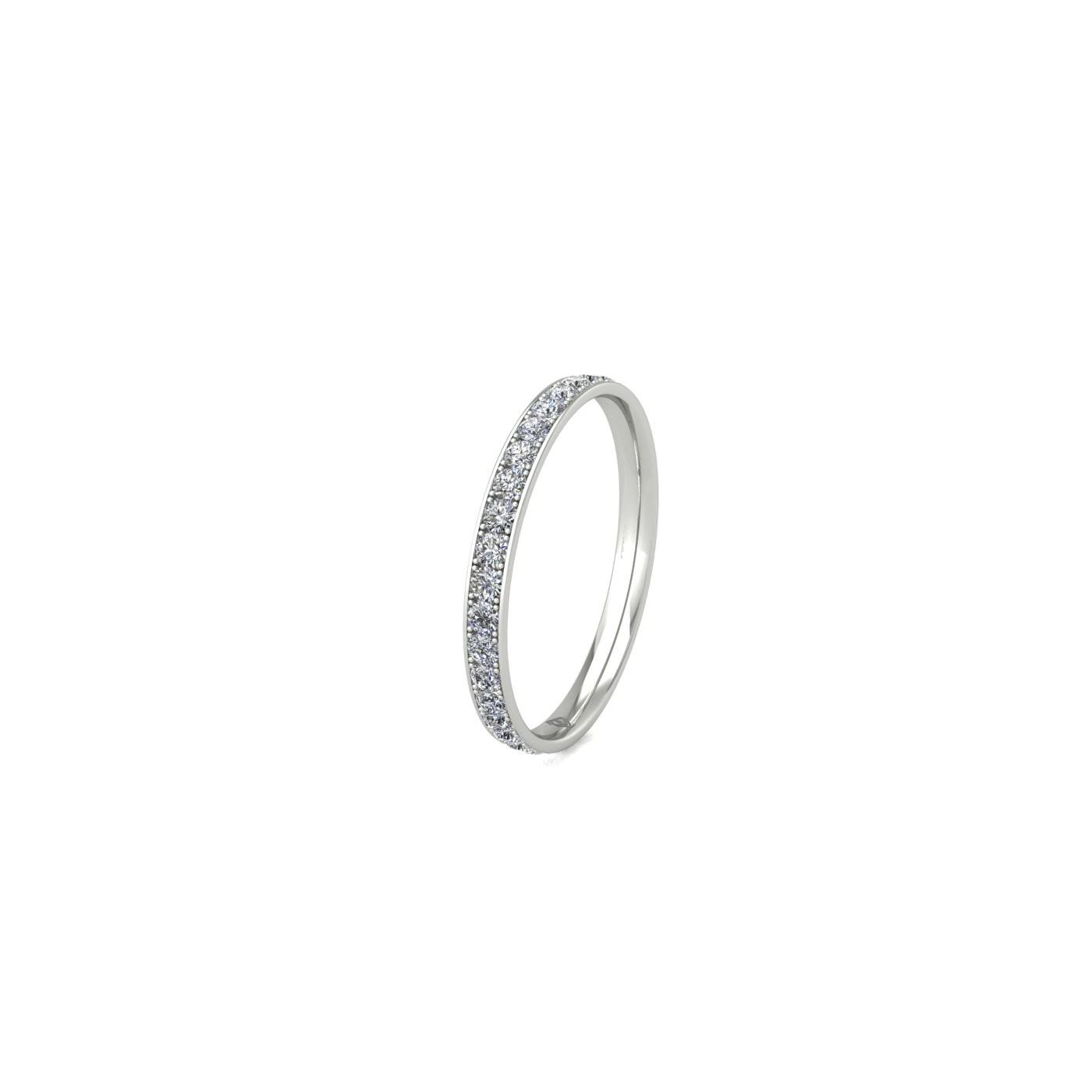 platinum 950 diamond channel set full eternity