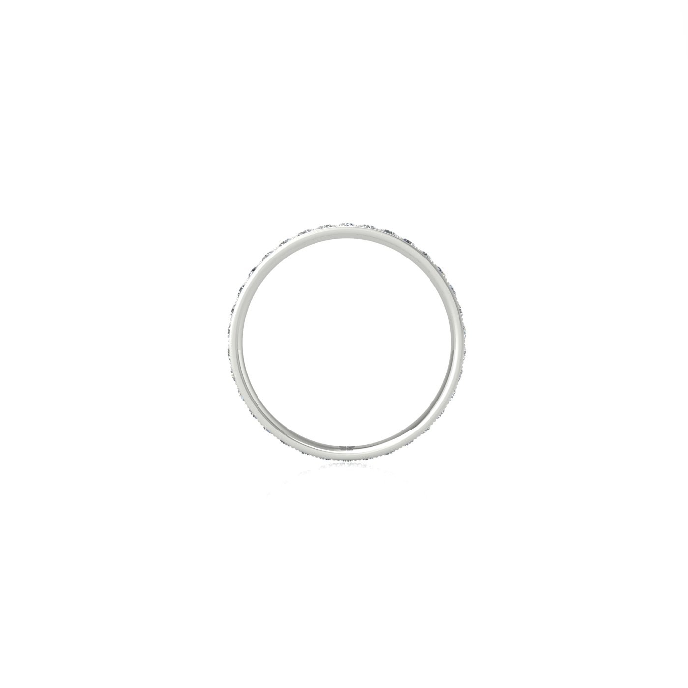 platinum 950 diamond channel set full eternity
