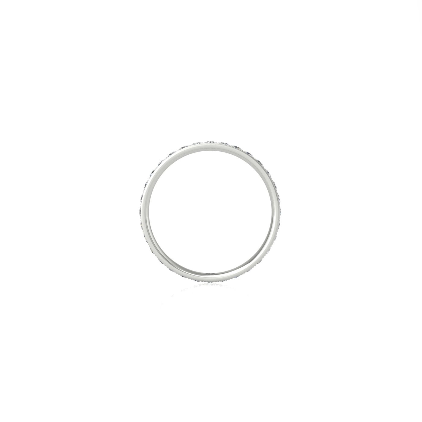 platinum 950 diamond channel set full eternity