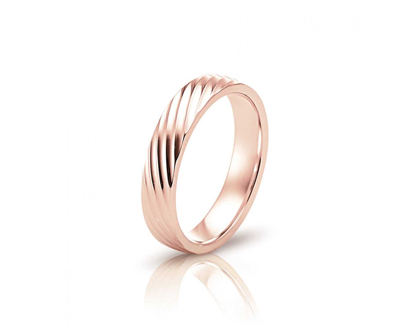 18k white gold 5mm matte wedding band with shiny lines Photos & images